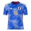 Officiële Voetbalshirt Japan MINAMINO 10 Thuis WK 2022 - Heren